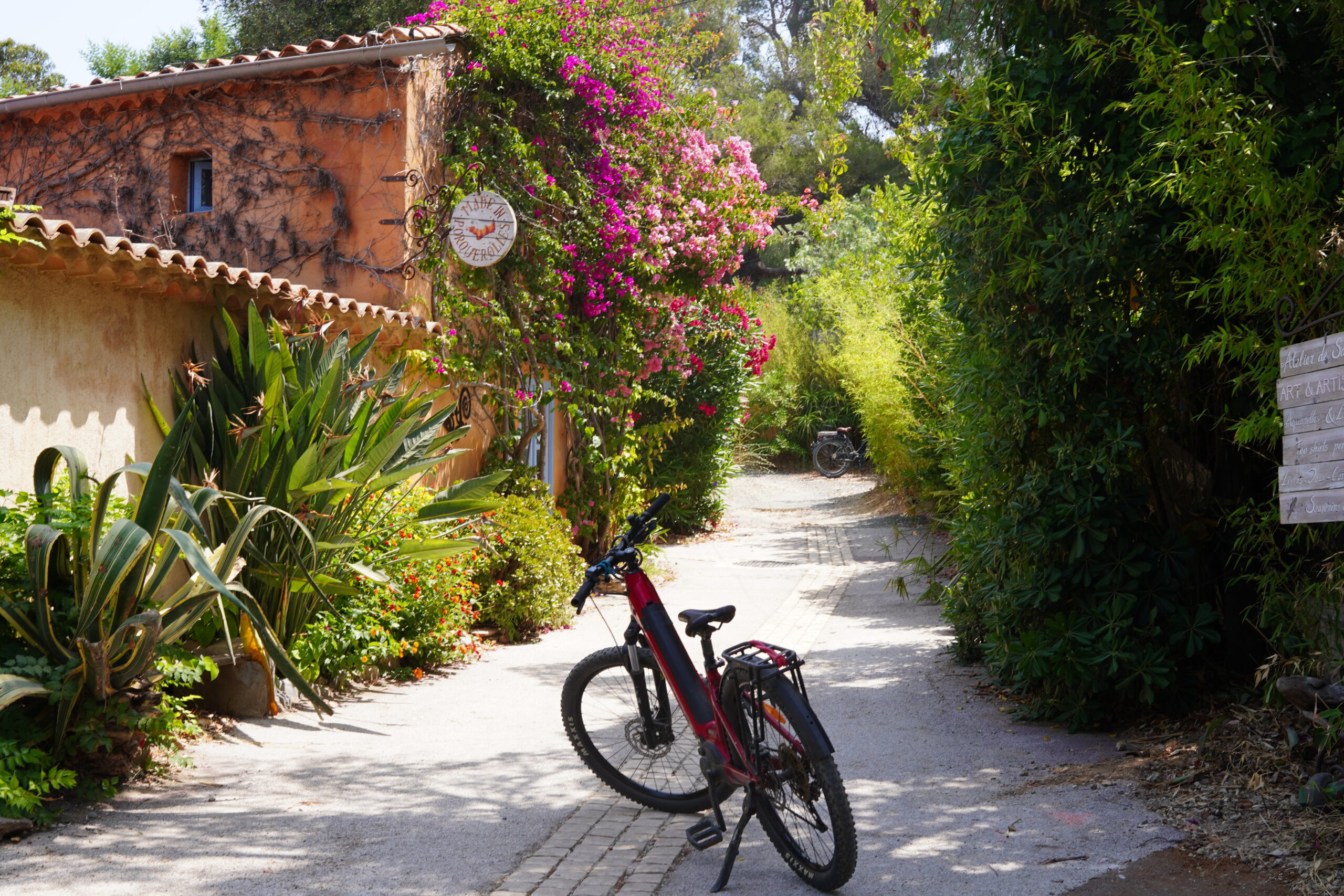 Les 5 meilleures randonnées à vélo à Porquerolles